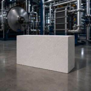 Block de perlita expandida y silicato de sodio para aislamiento térmico industrial en equipos de alta temperatura