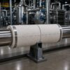 Media caña de perlita expandida y silicato de sodio para aislamiento térmico de tuberías industriales